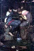 Nymphs Finding the Head of Orpheus John William Waterhouse